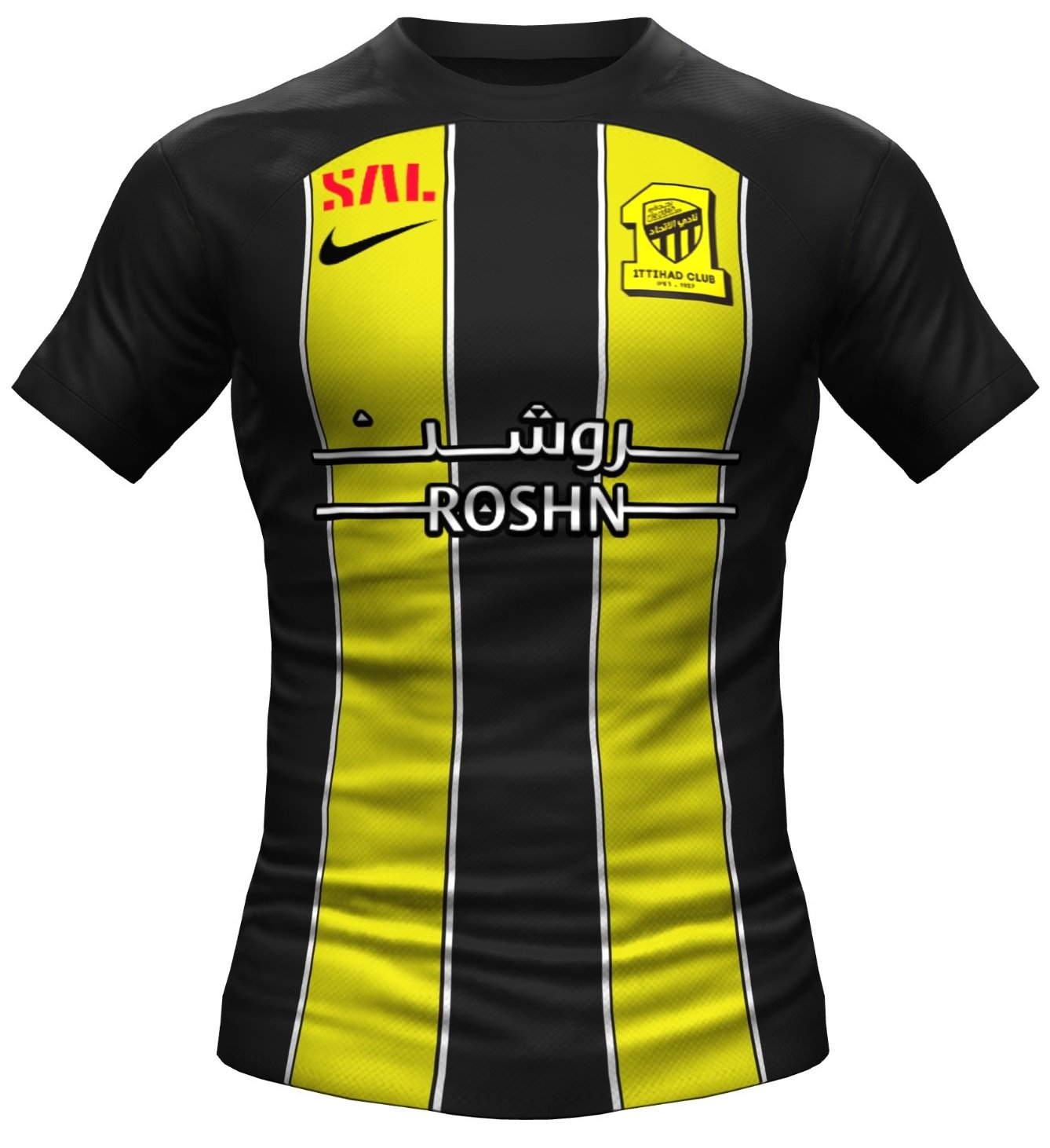 Camisa I Al Ittihad 2023 2024 Home 